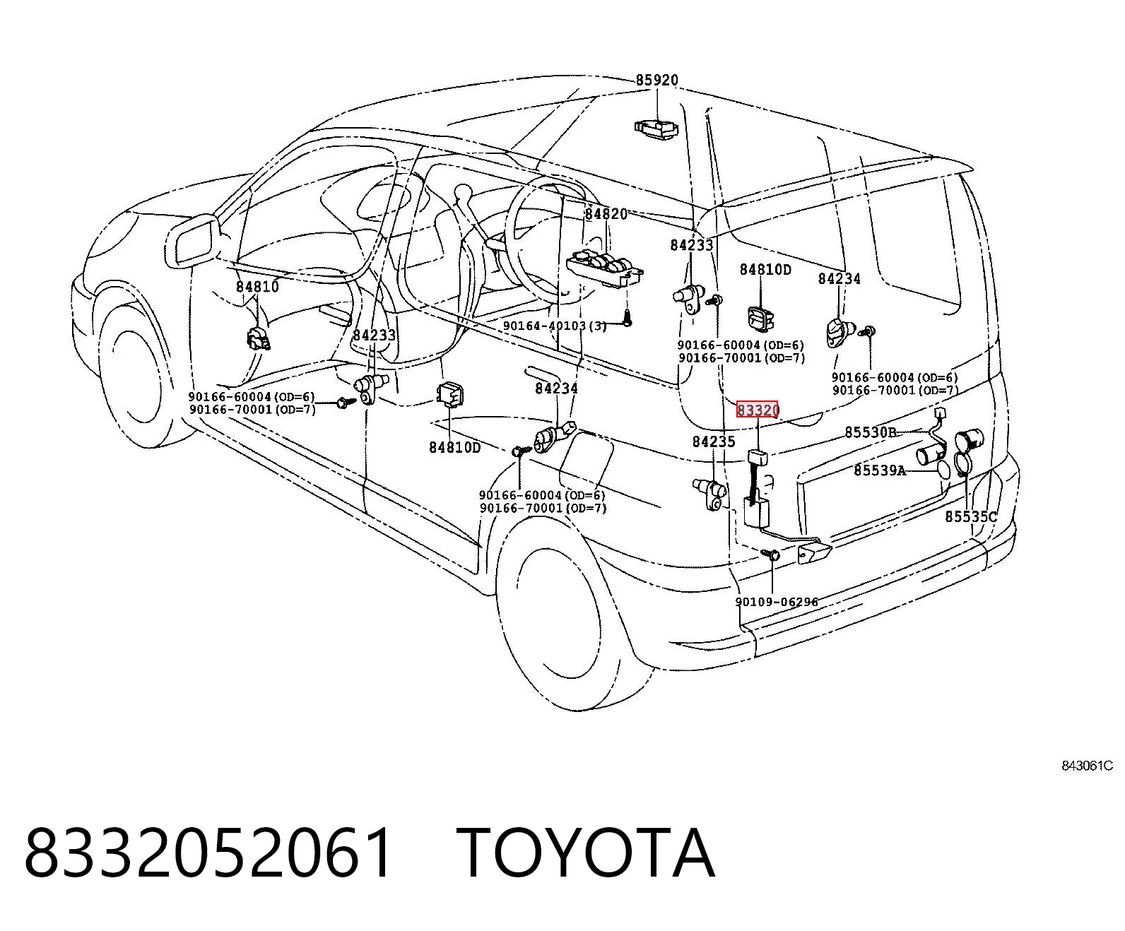 Sensor do nível de combustível no tanque Toyota Yaris  P10 ao melhor preço