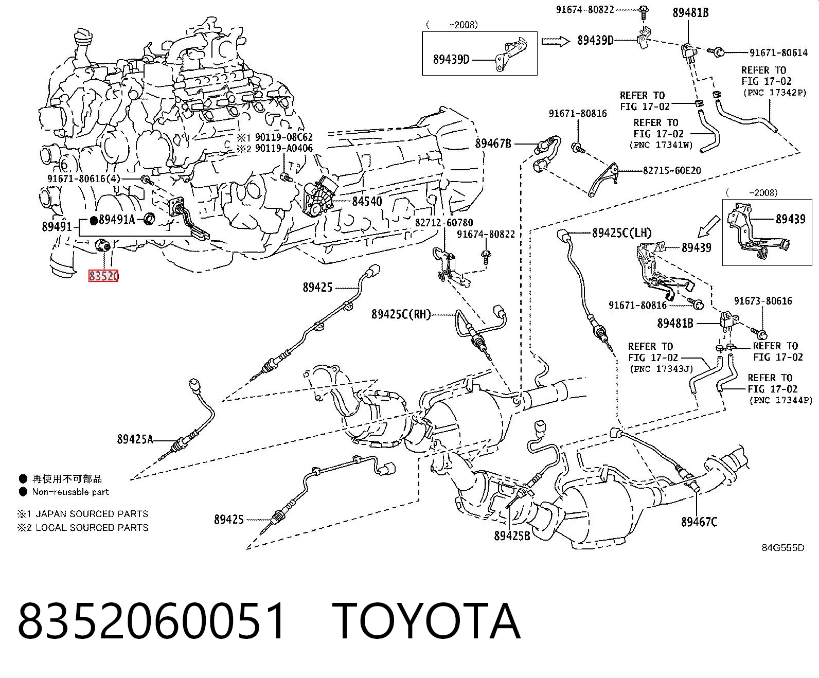 Sensor de pressão de óleo Toyota Land Cruiser preço, a partir de 66,86 USD