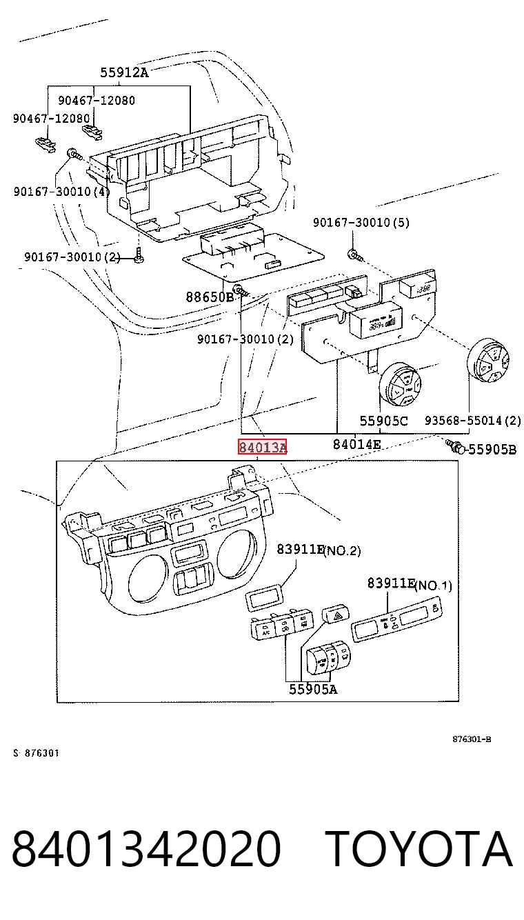 8401342020 Toyota