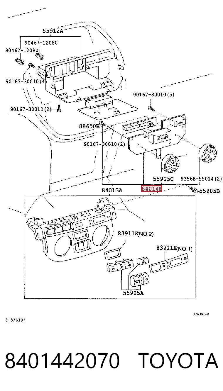 8401442070 Toyota