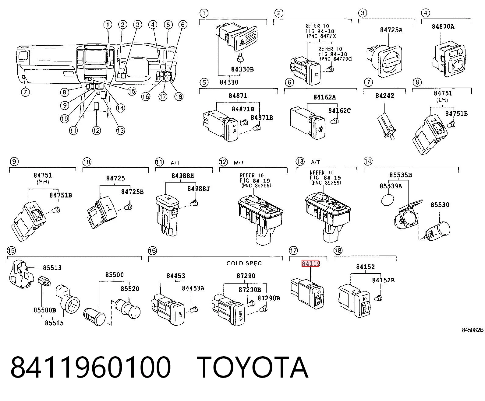 8411960100 Toyota