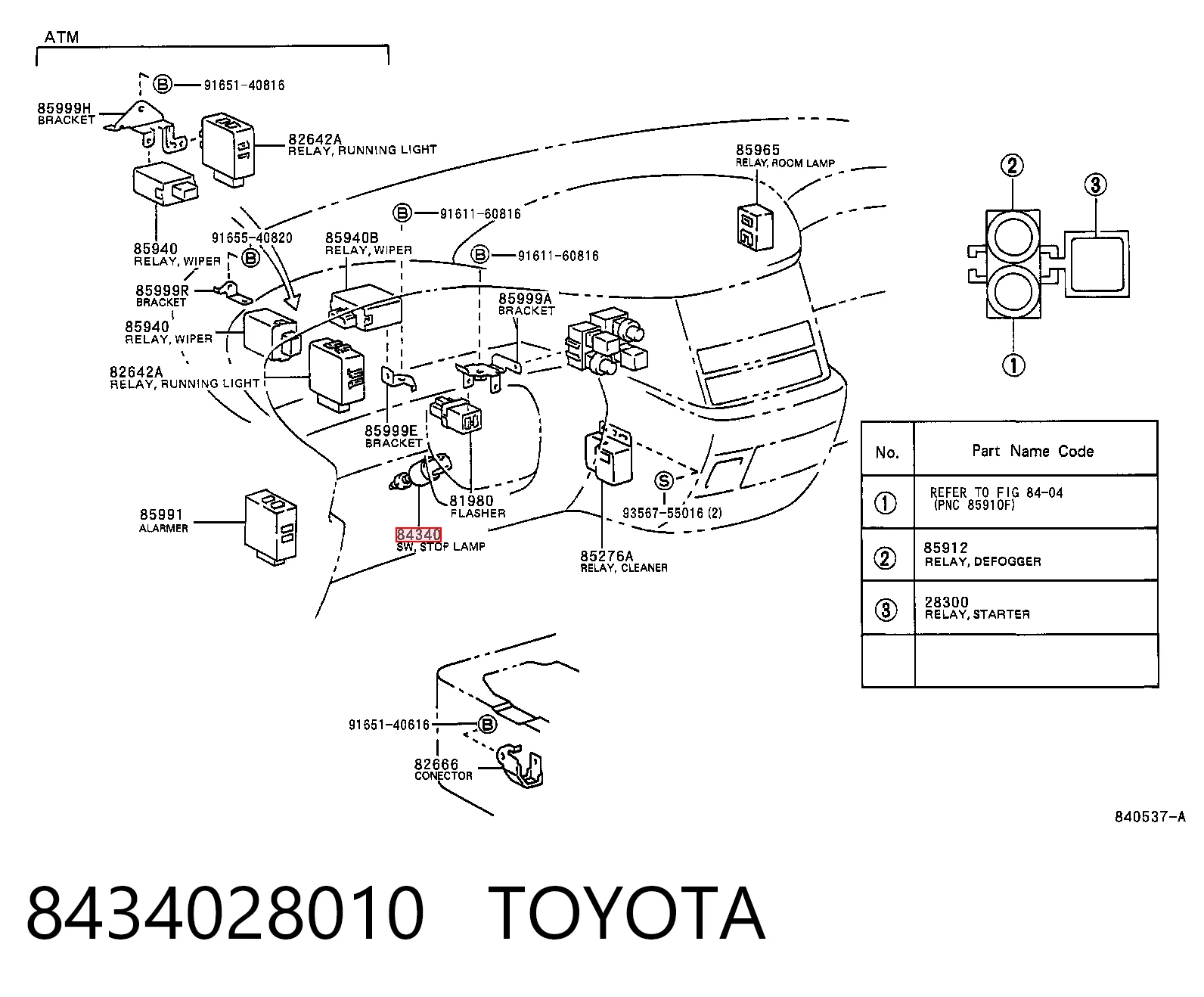 8434028010 Toyota