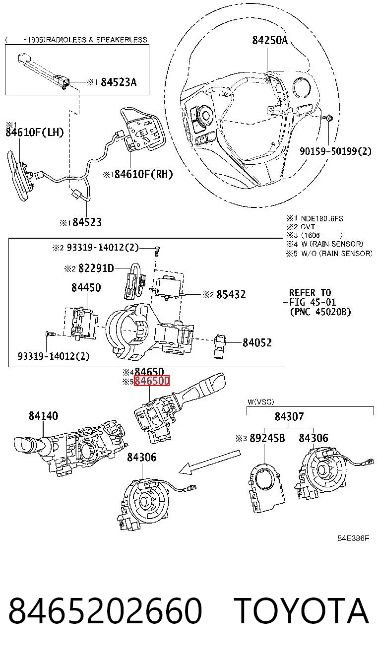 8465202660 Toyota
