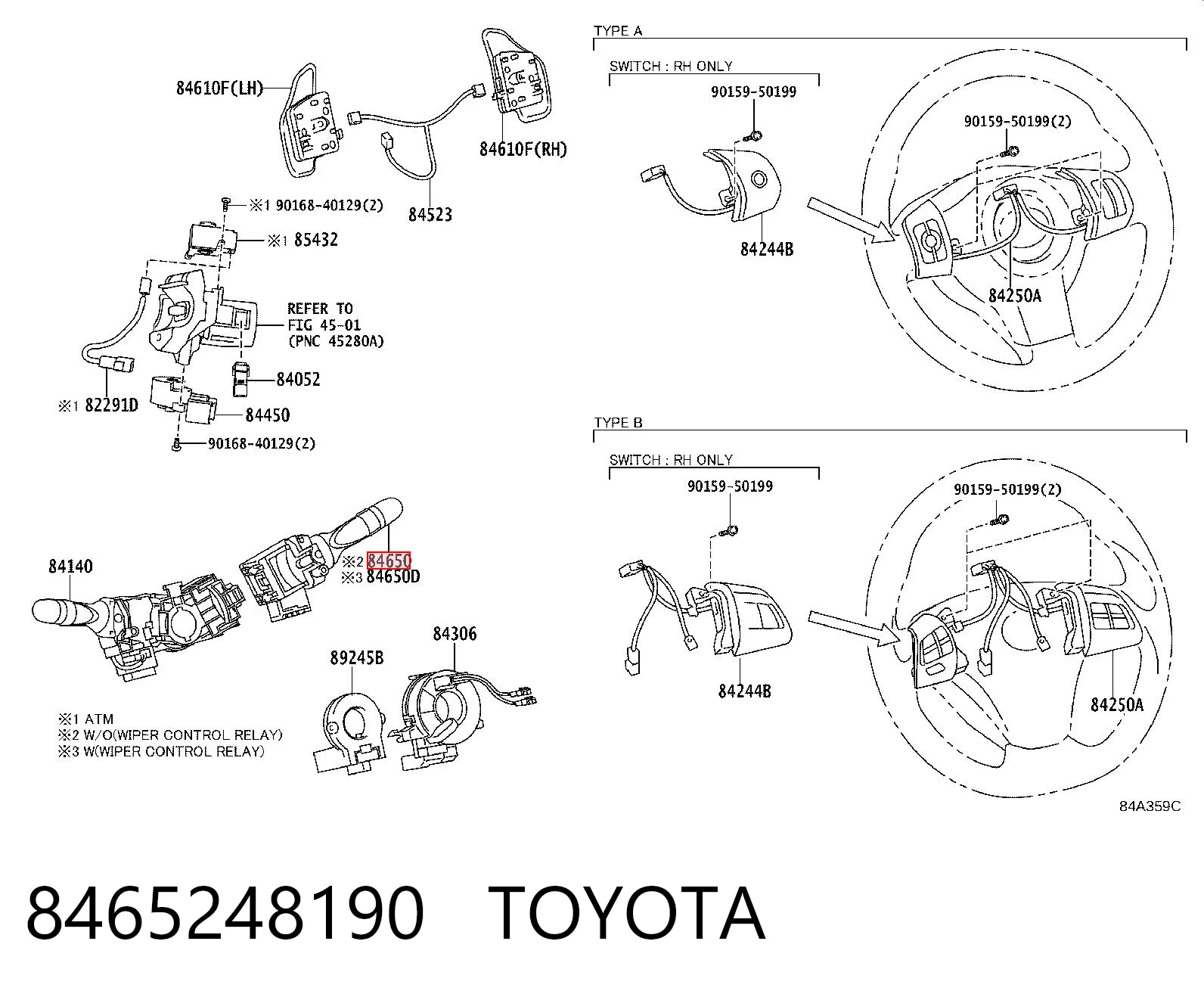 8465248190 Toyota