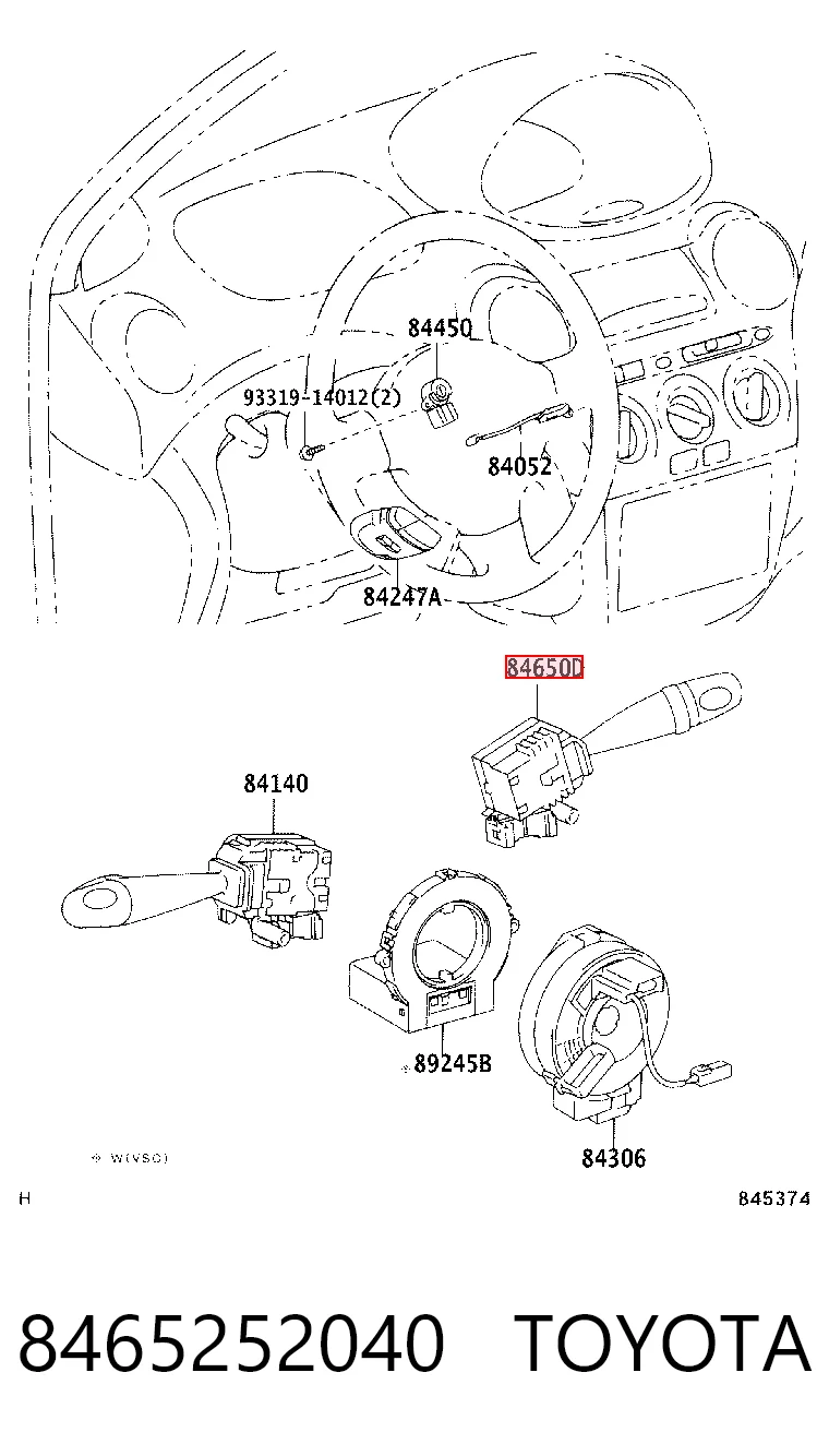 8465252040 Toyota
