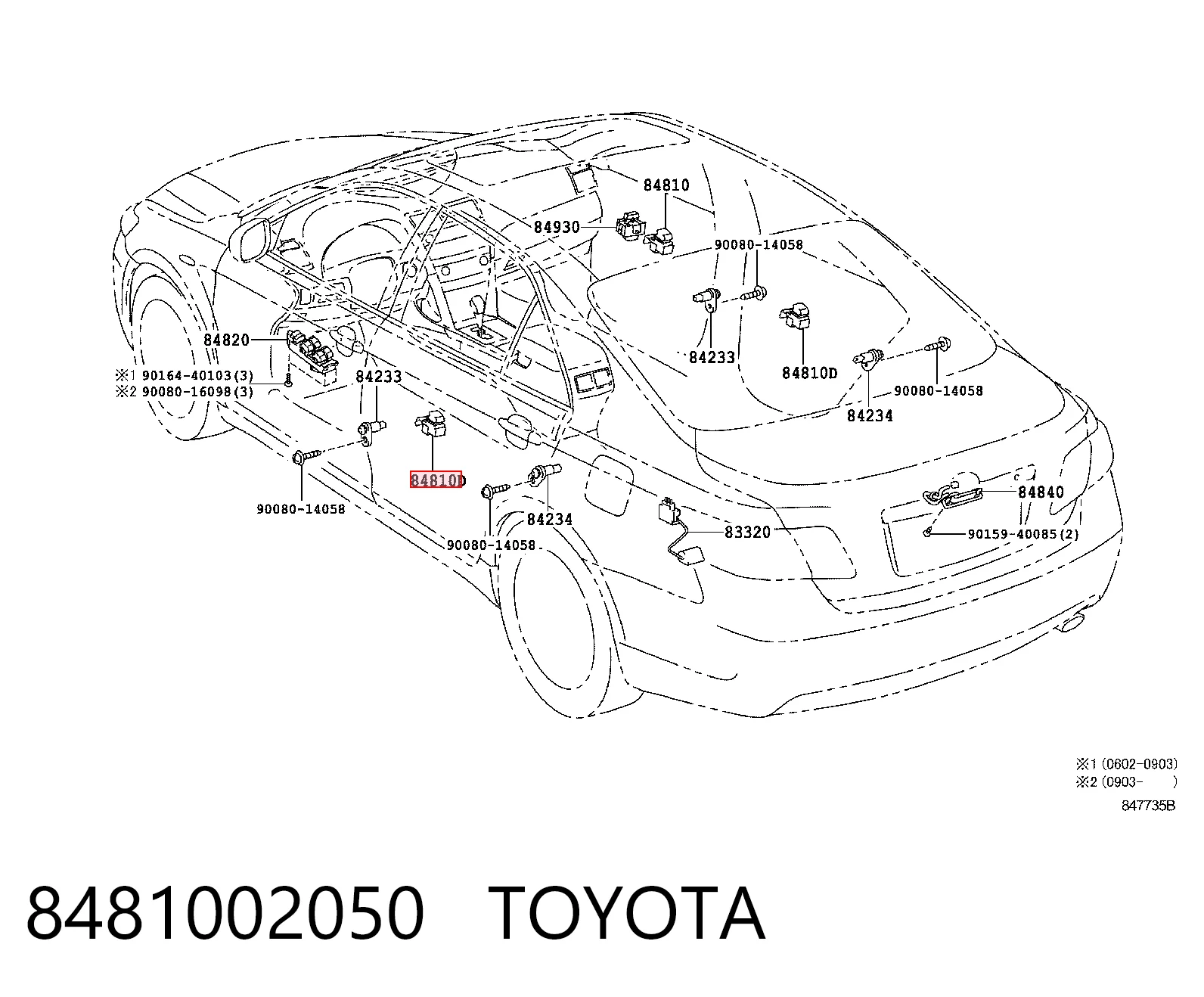 8481002050 Toyota