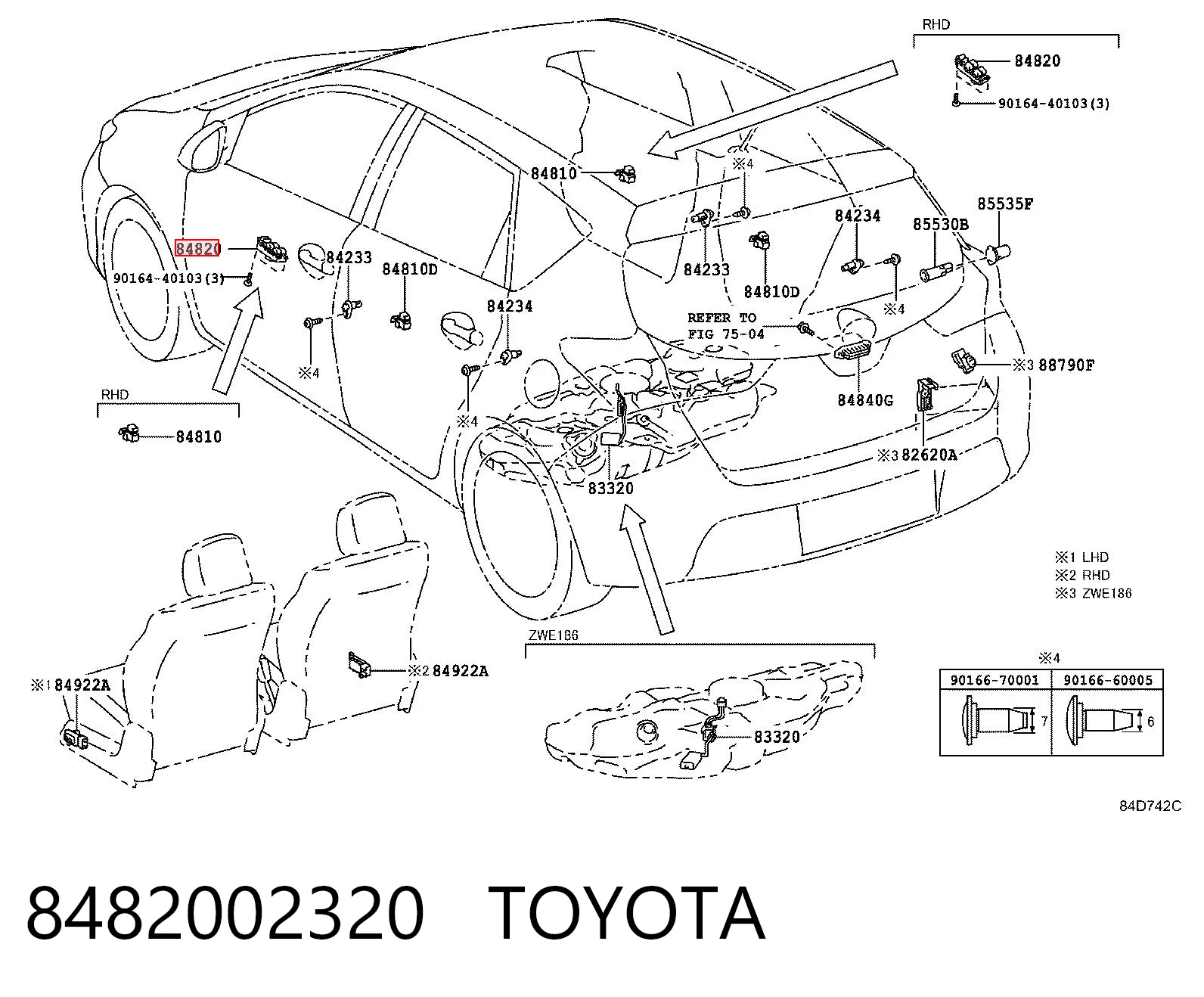 8482002320 Toyota