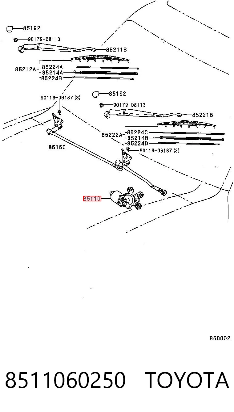 8511060250 Toyota