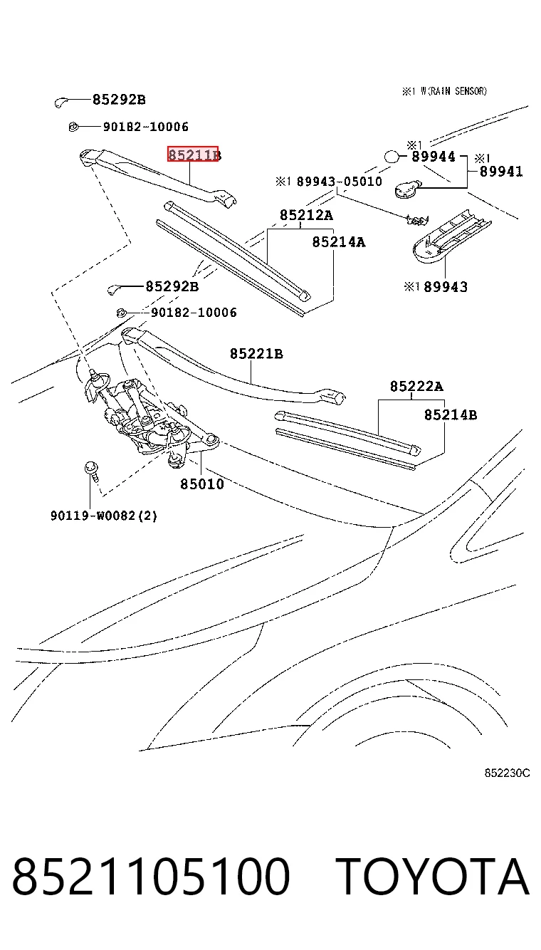 8521105100 Toyota