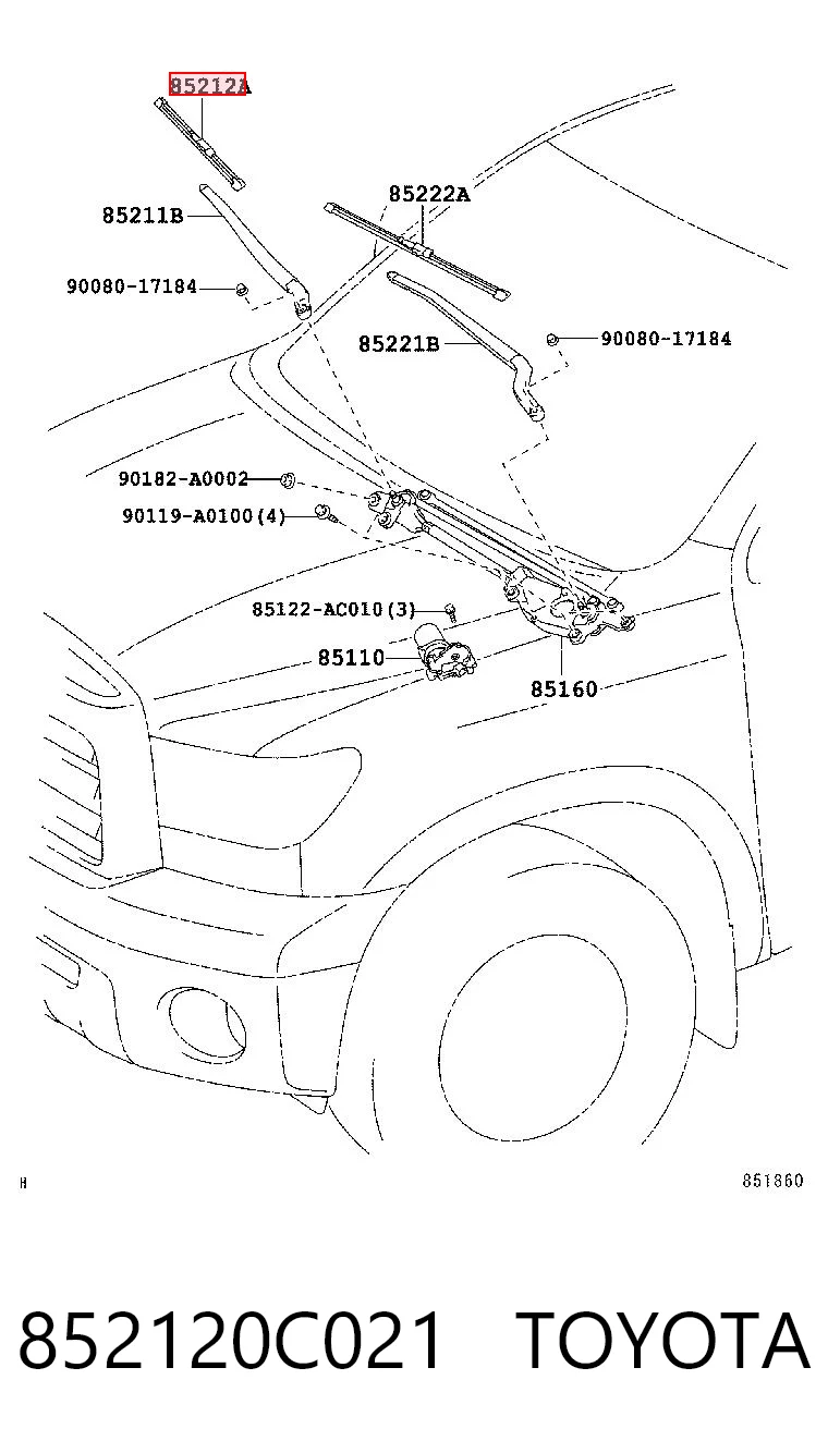 852120C021 Toyota