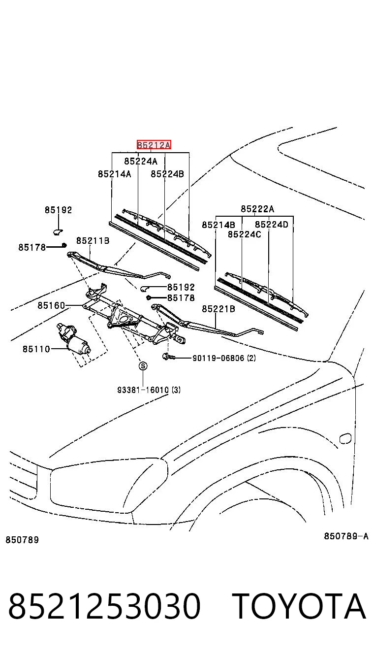 8521253030 Toyota
