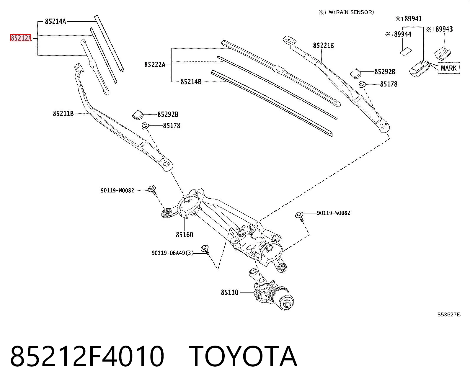 85212F4010 Toyota