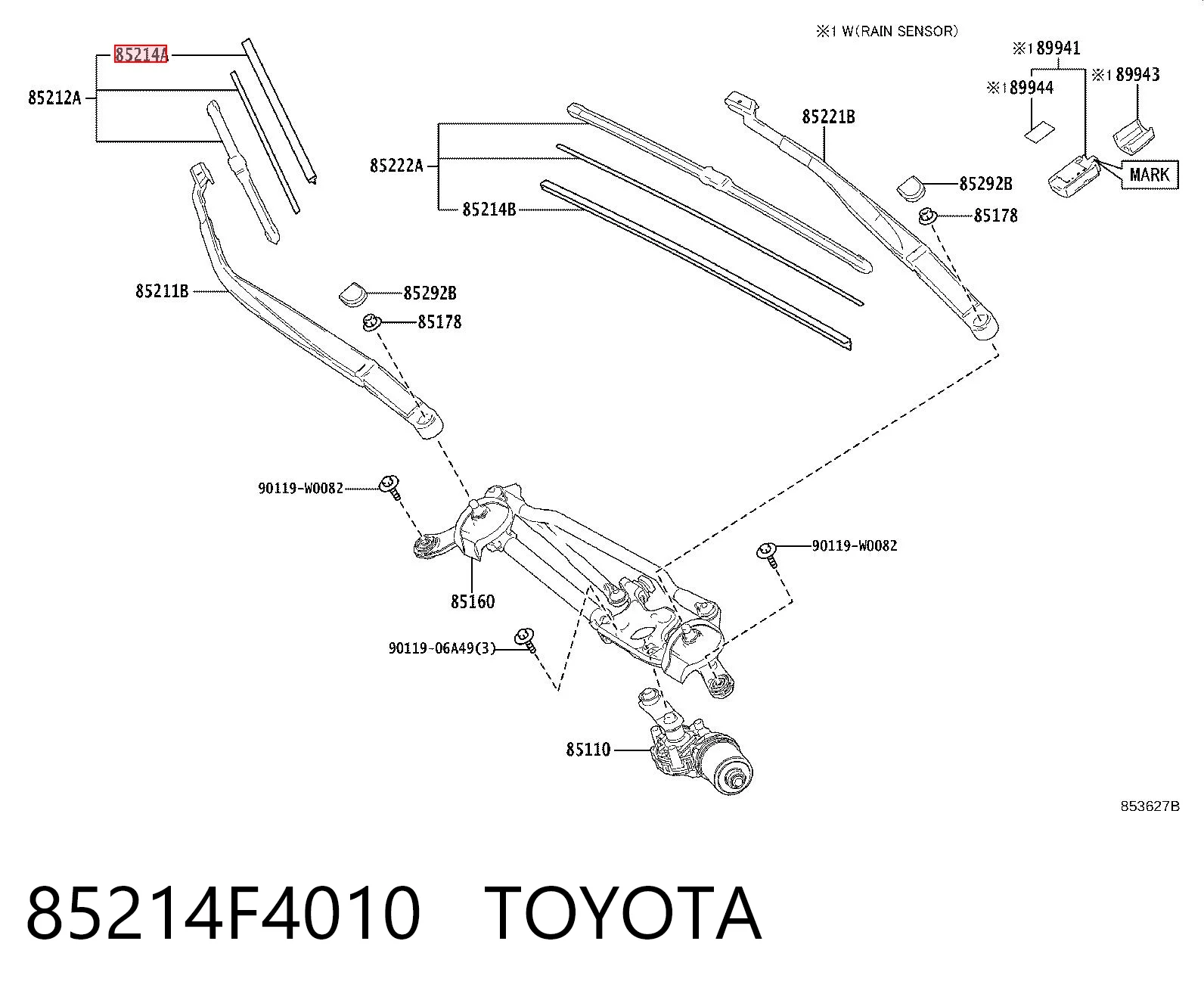 85214F4010 Toyota