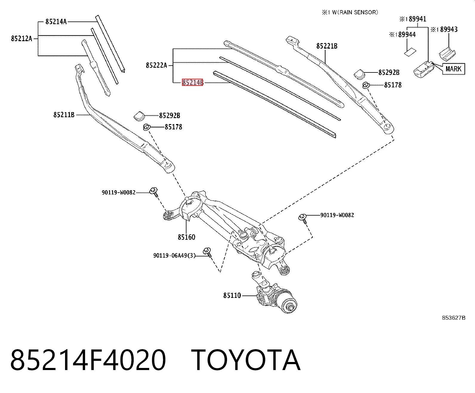 85214F4020 Toyota