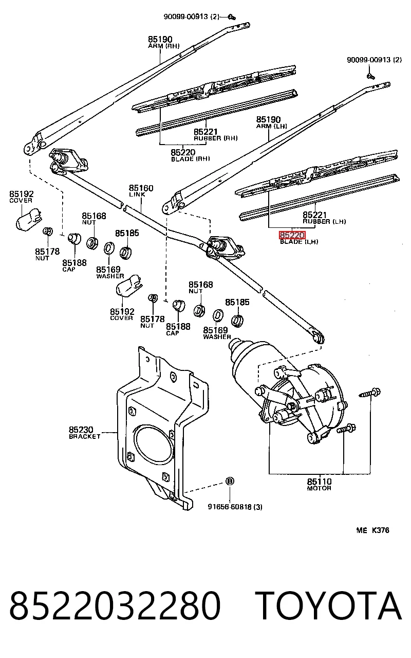 8522032280 Toyota