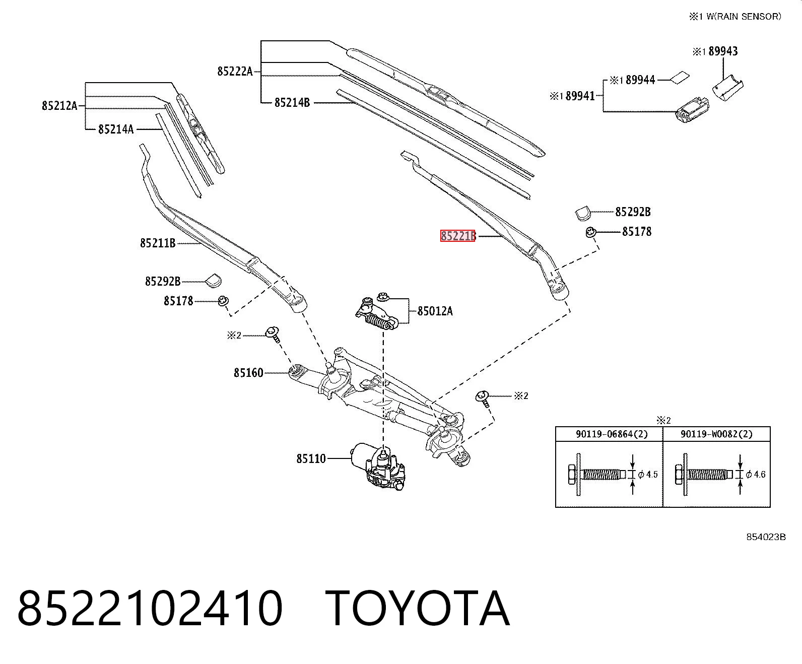 8522102410 Toyota
