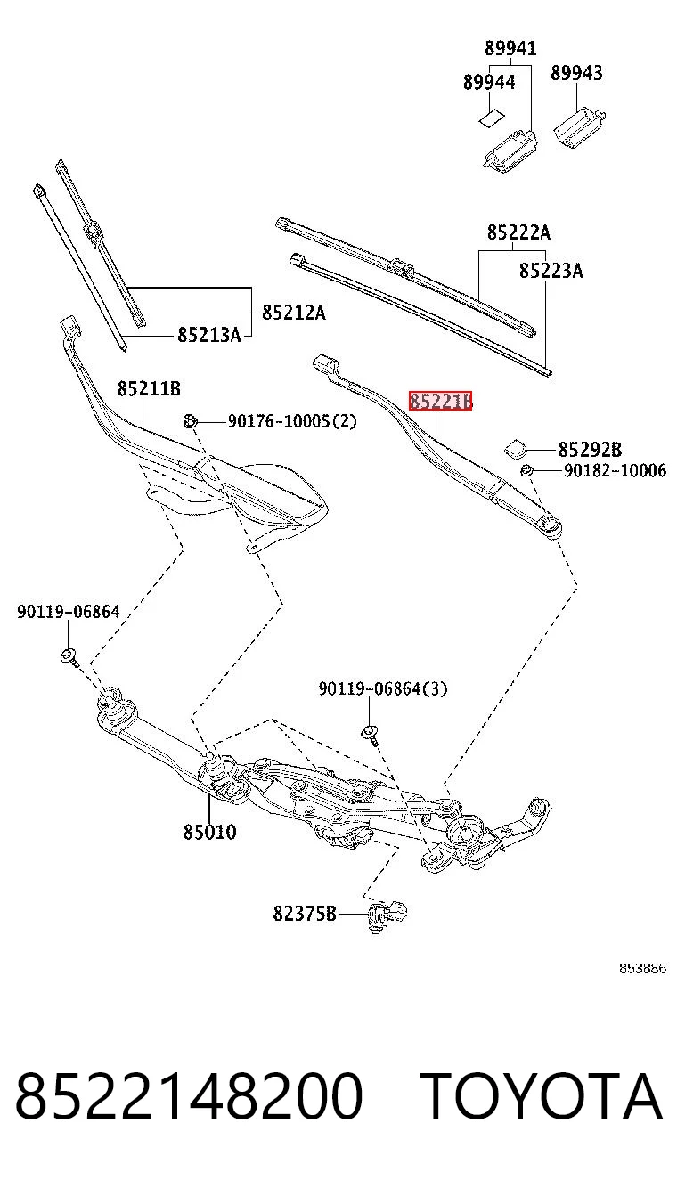 8522148200 Toyota