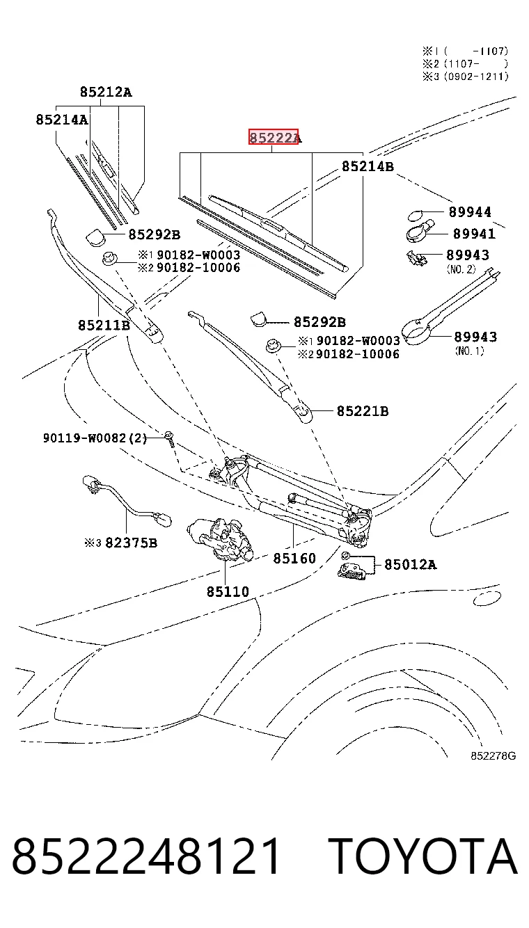 8522248121 Toyota