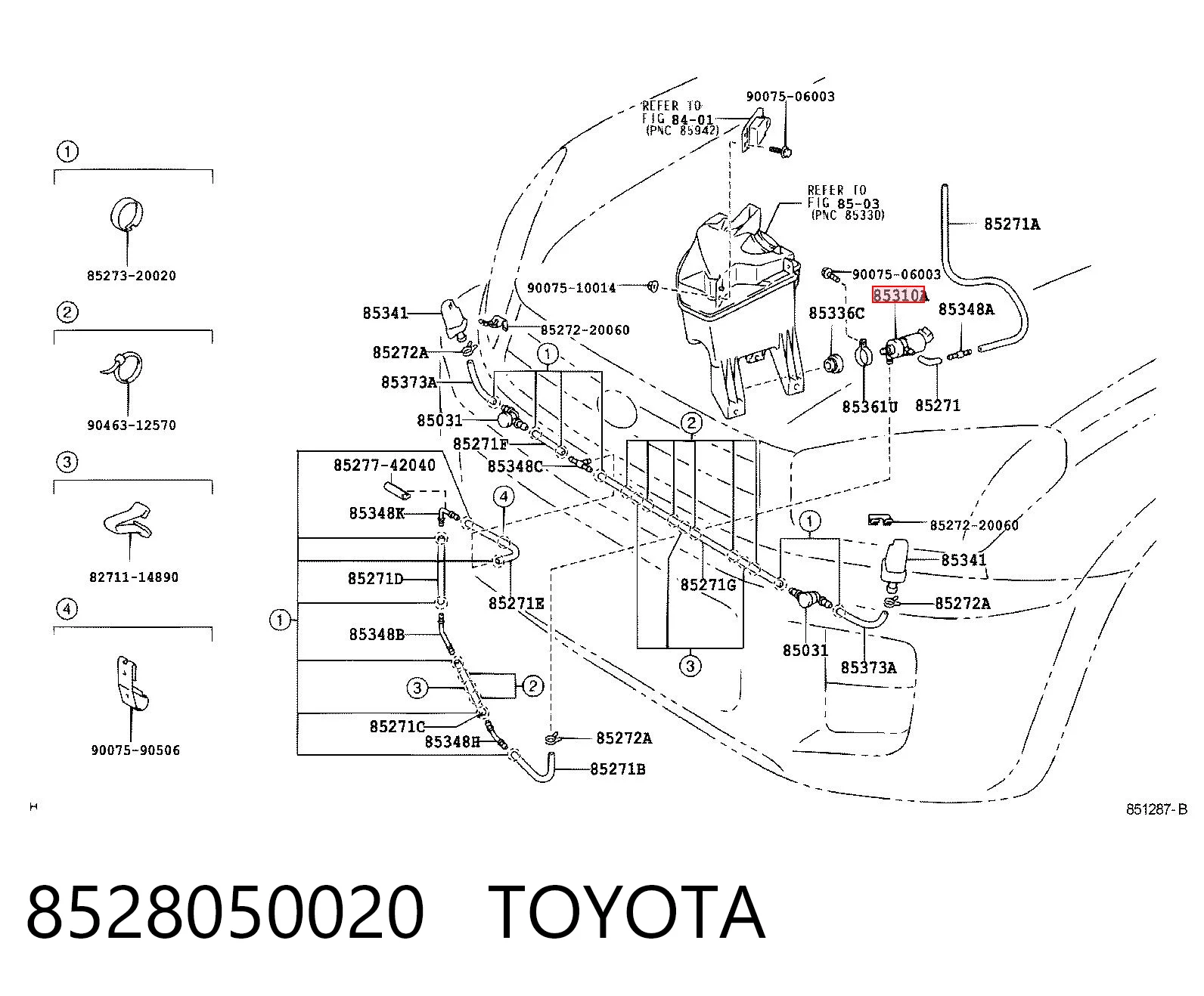 8528050020 Toyota
