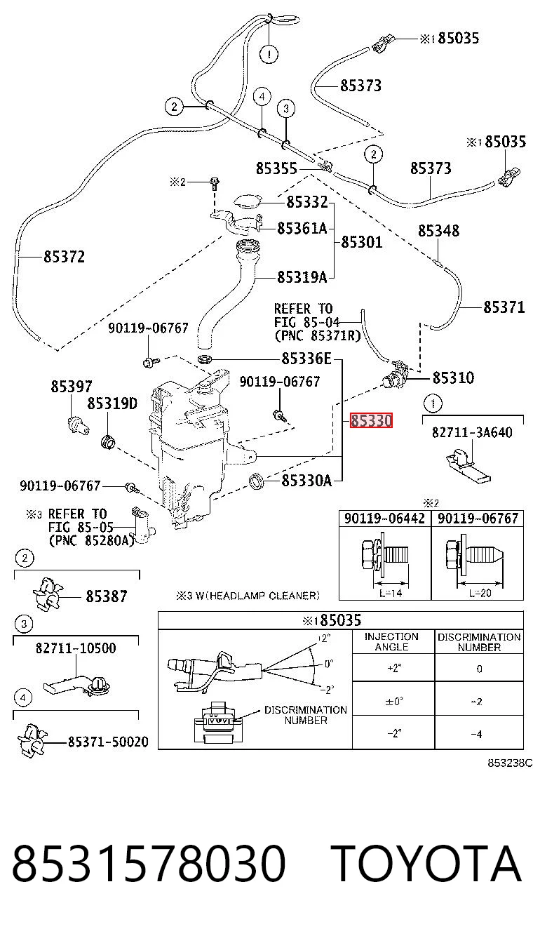 8531578030 Toyota