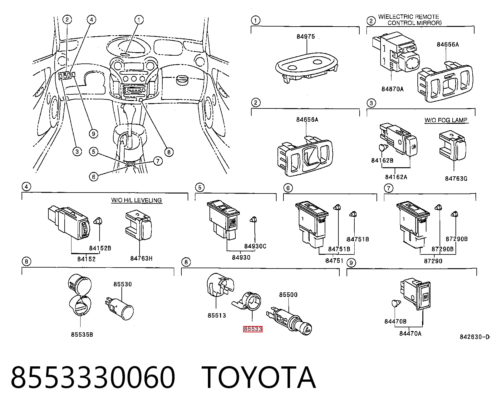 8553330060 Toyota