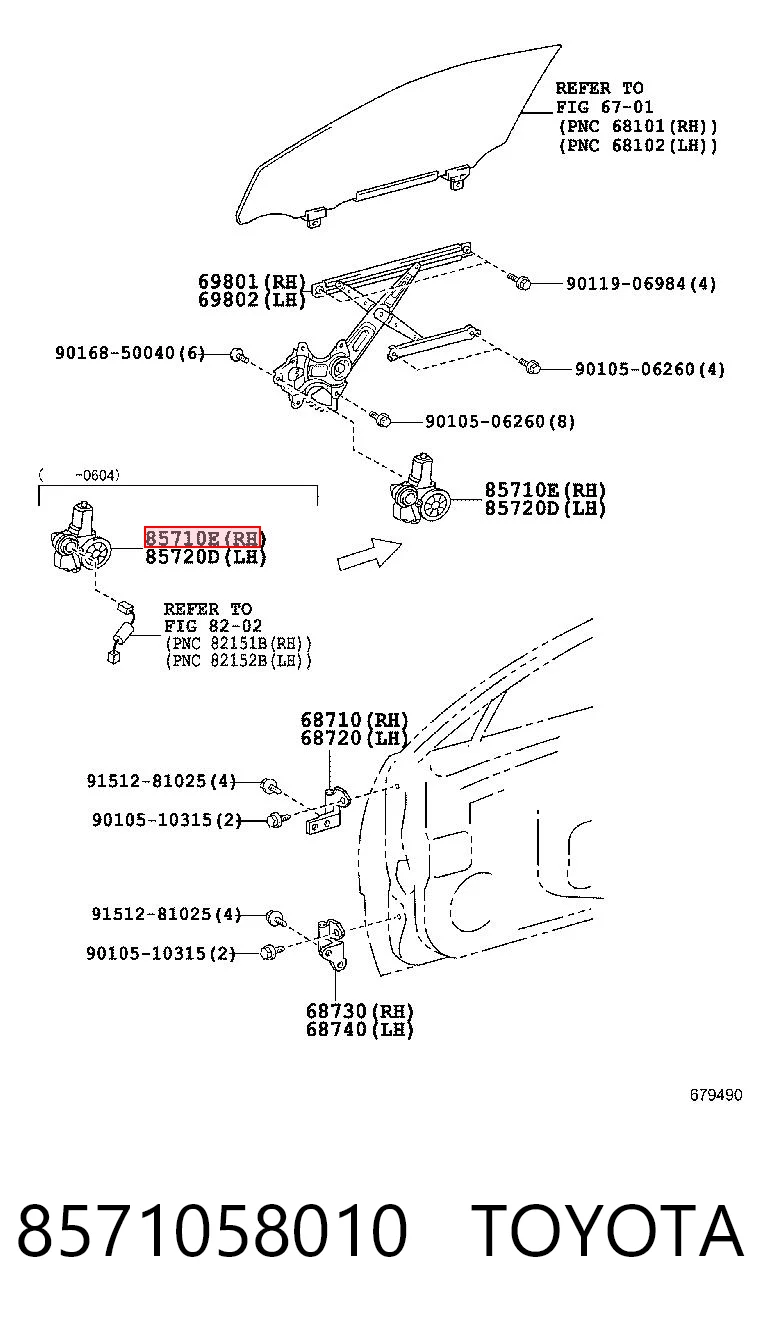 8571058010 Toyota