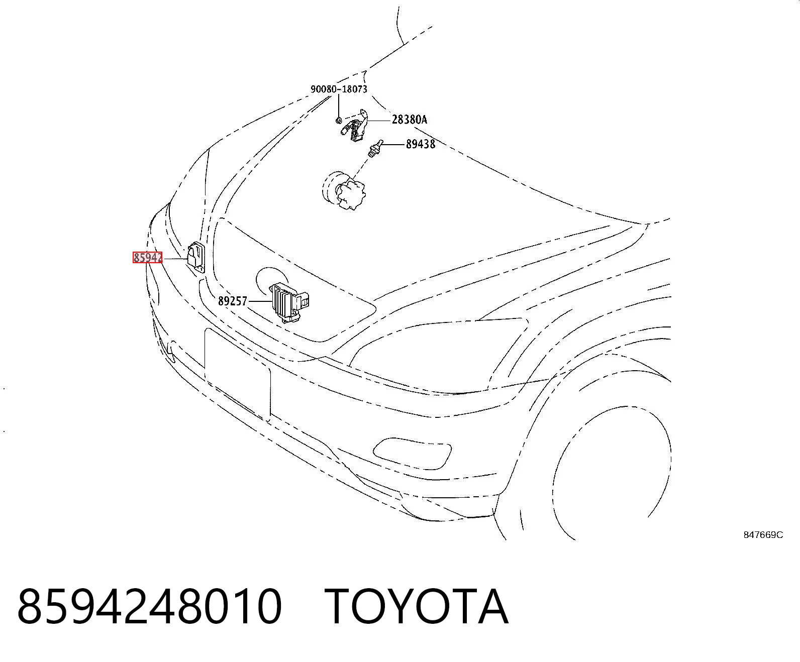 8594248010 Toyota