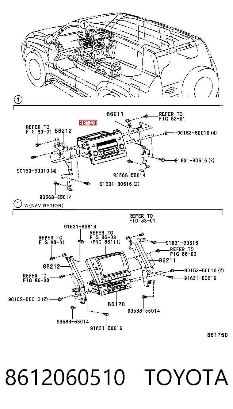 8612060510 Toyota