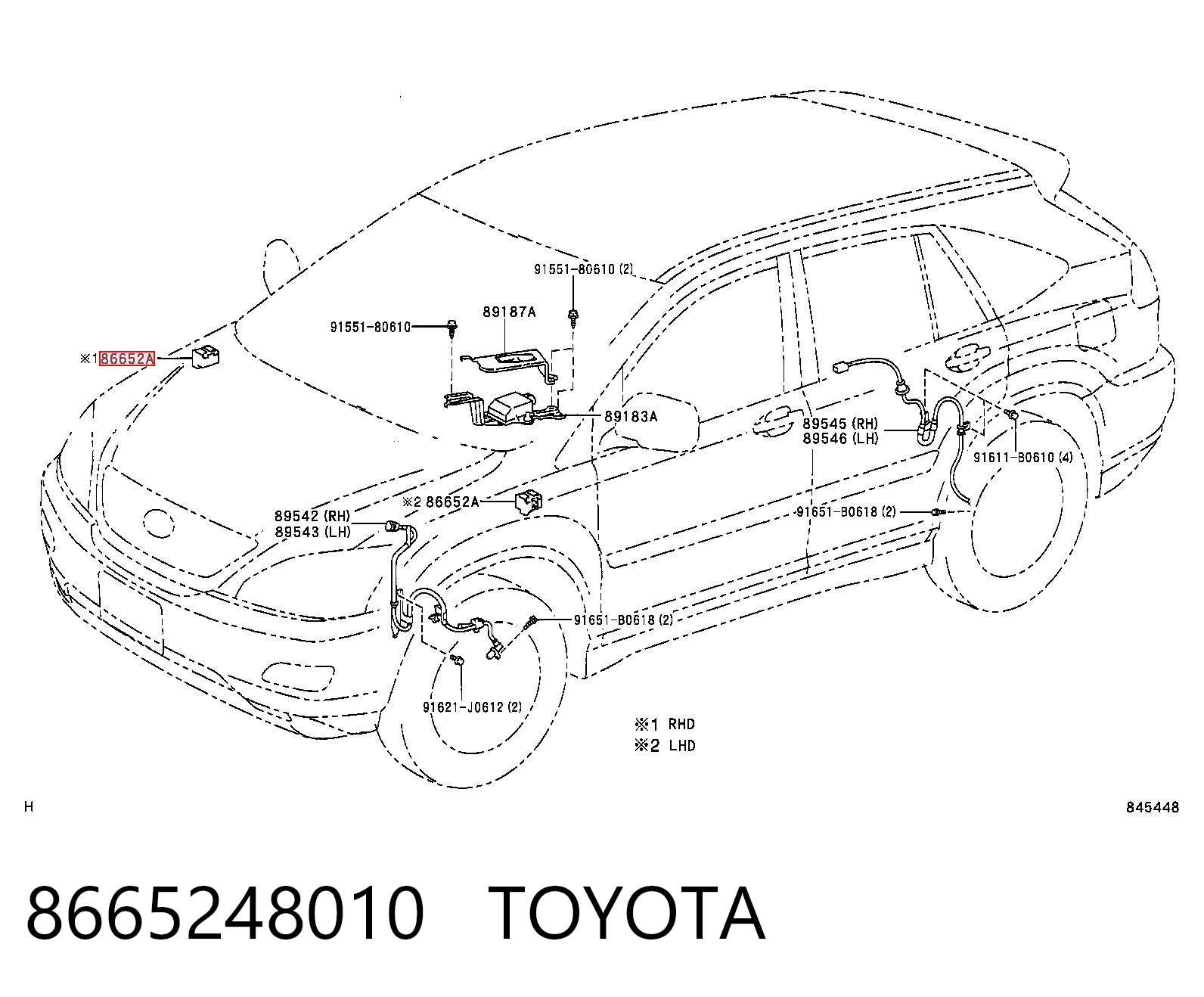 8665248010 Toyota