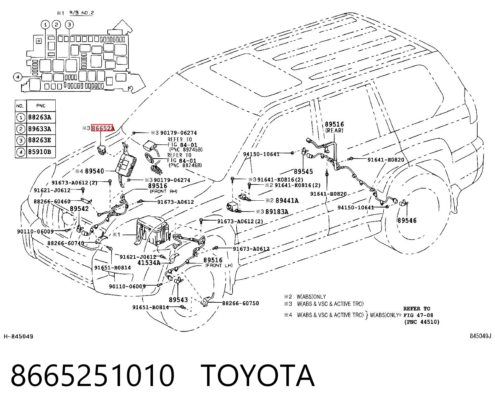 8665251010 Toyota