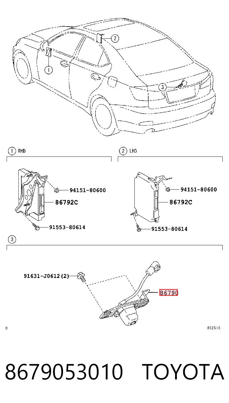 8679053010 Toyota