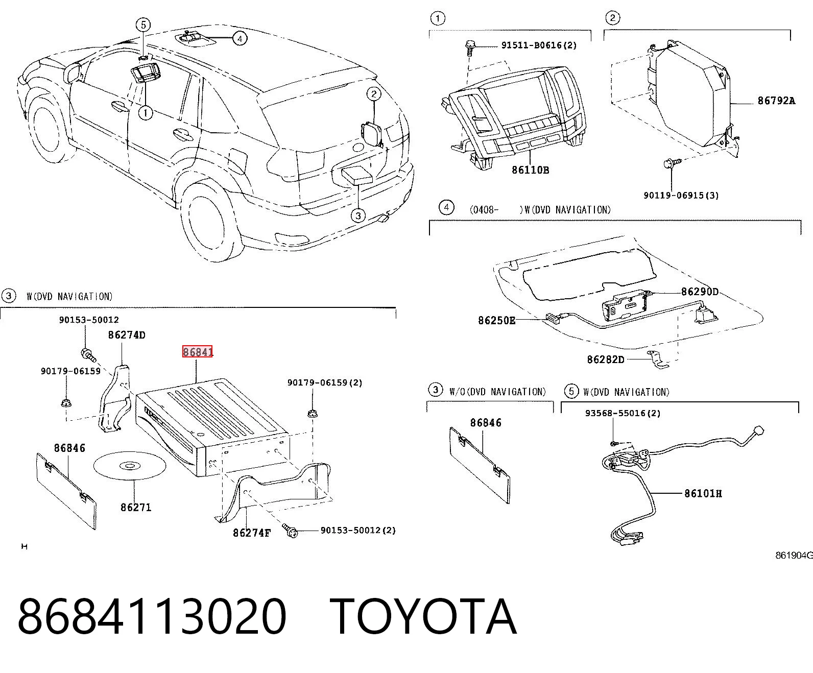 8684113020 Toyota