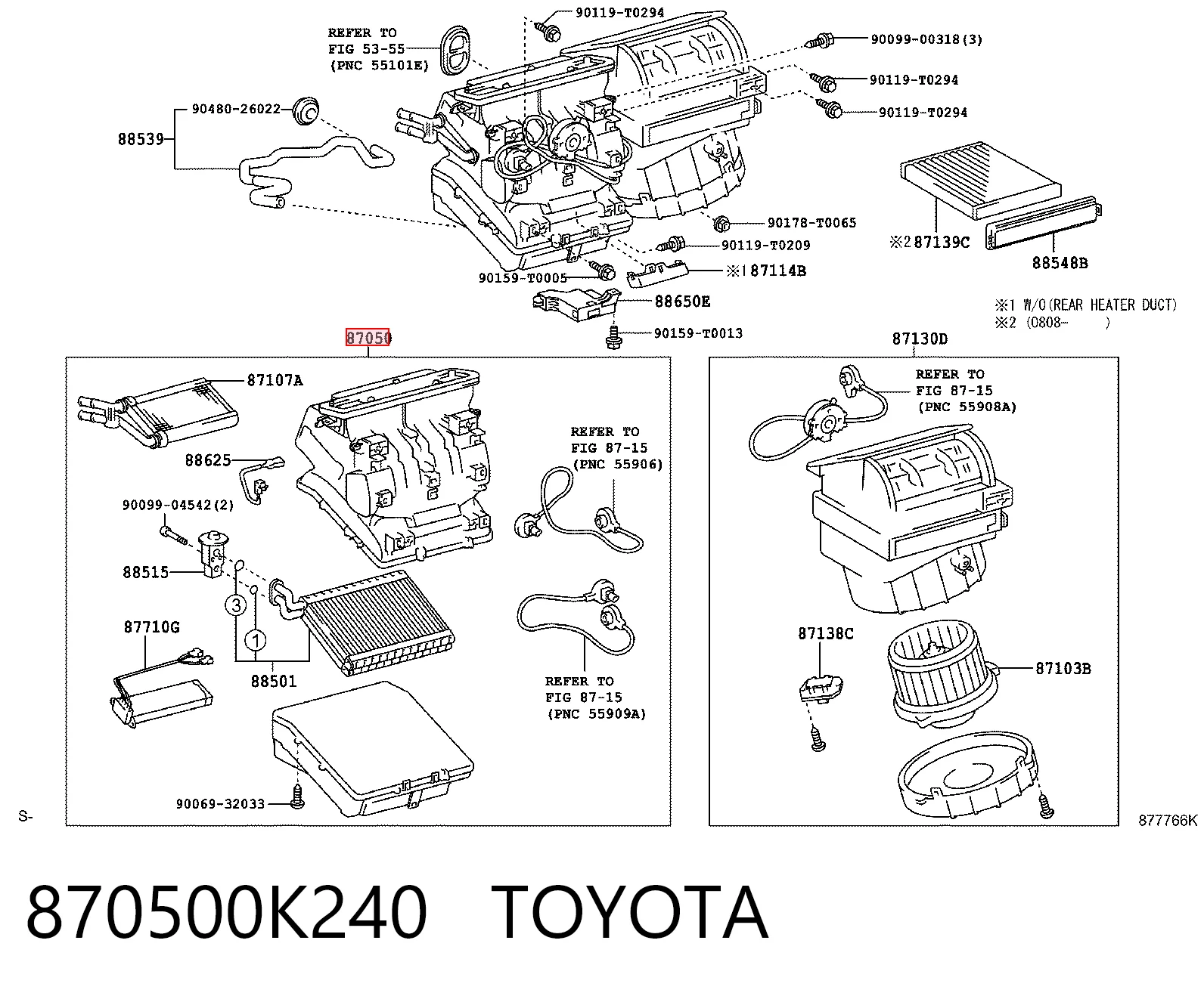 870500K240 Toyota
