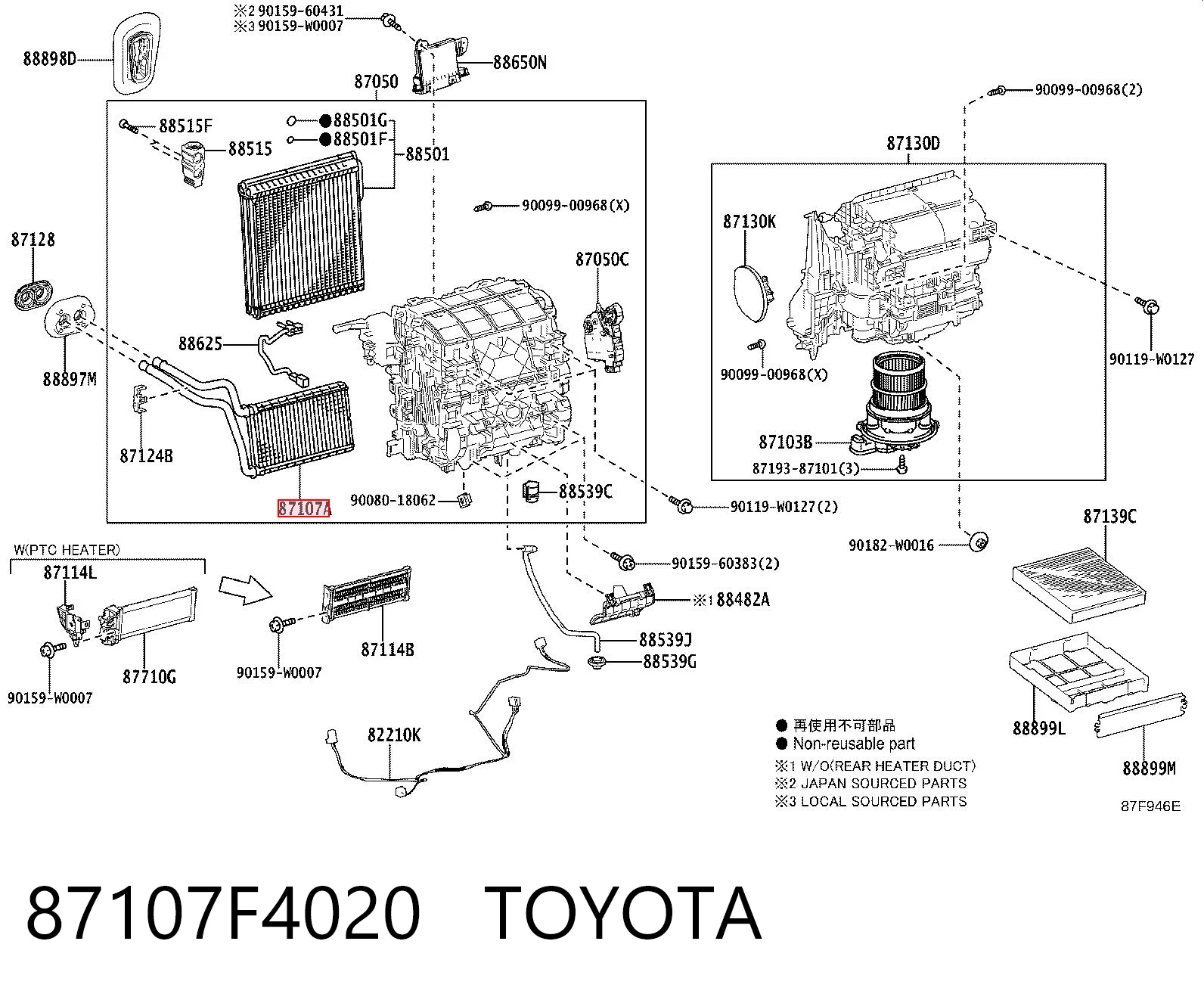 87107F4020 Toyota