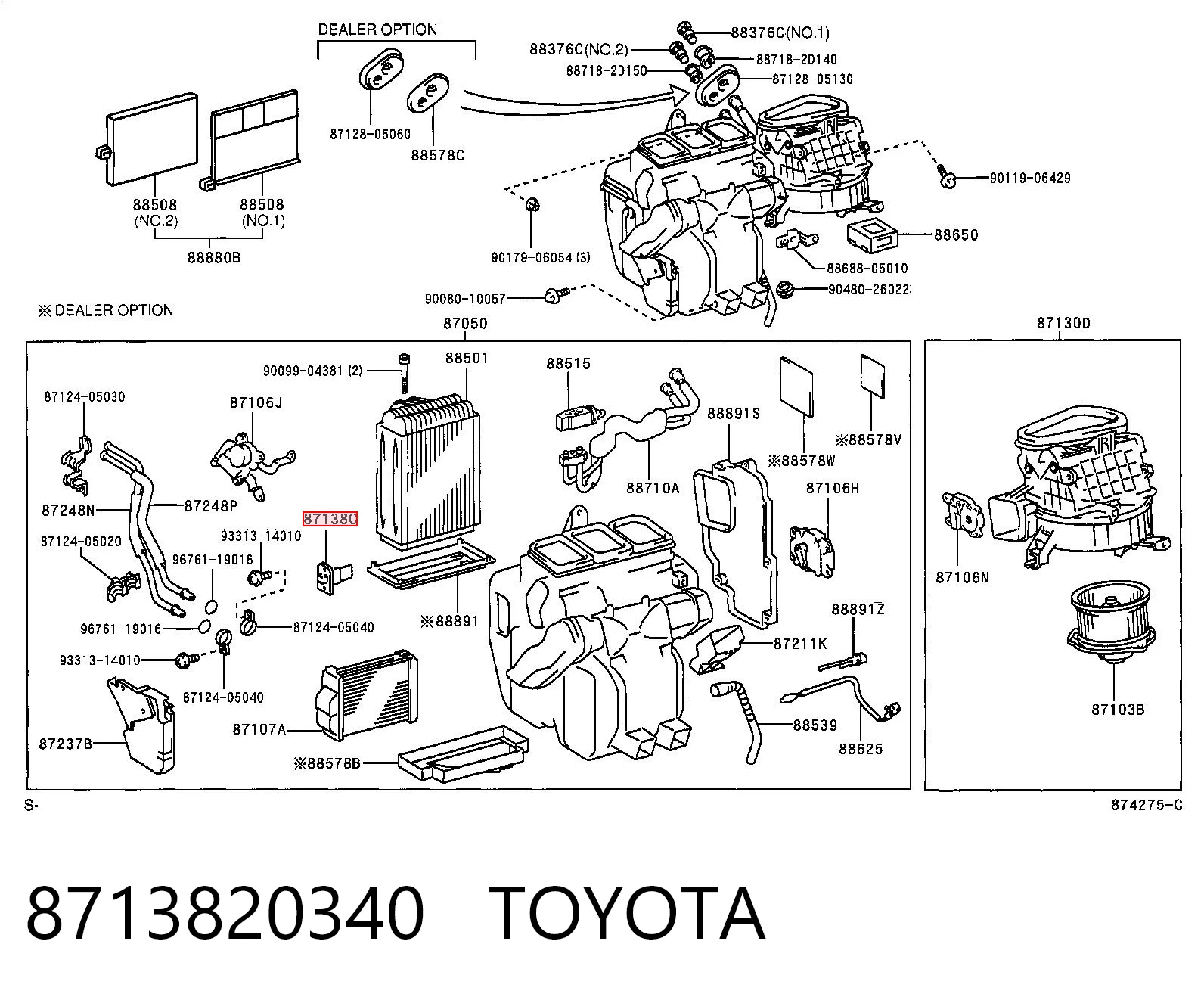 8713820340 Toyota