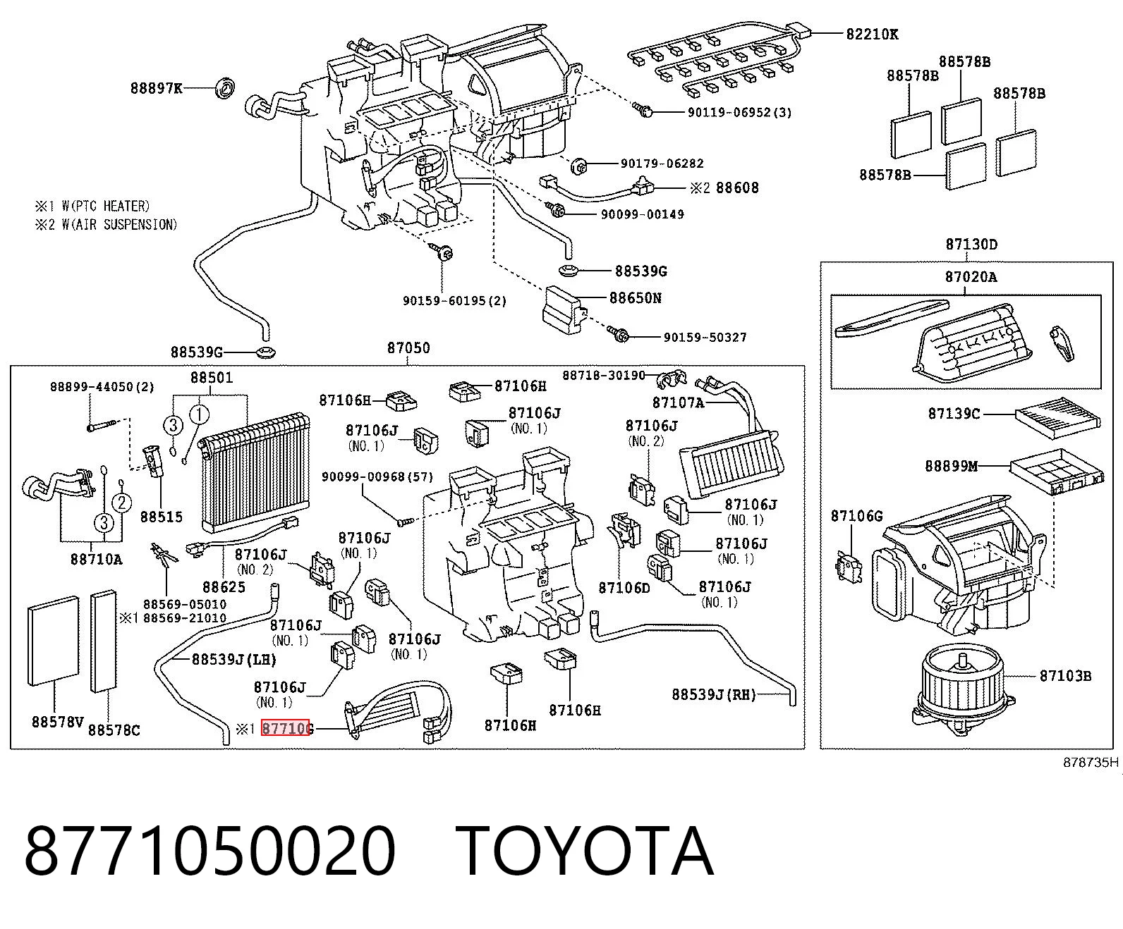 8771050020 Toyota