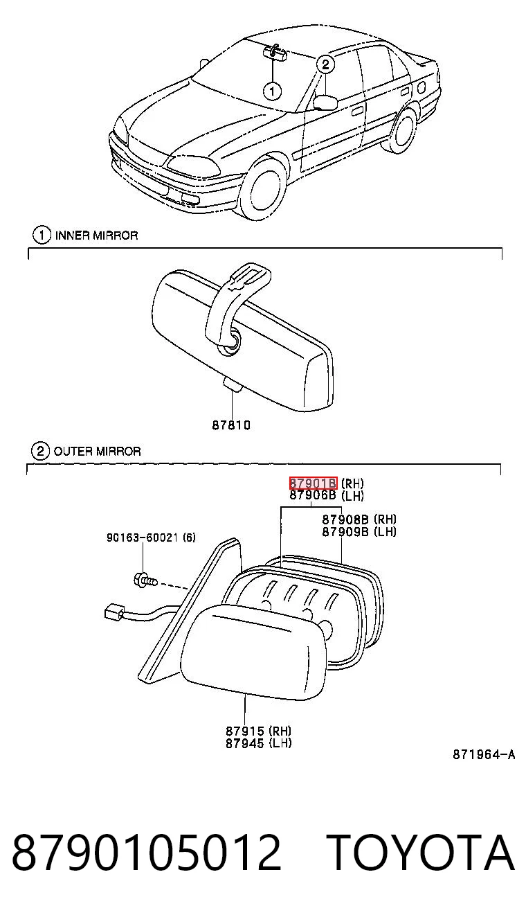 8790105012 Toyota