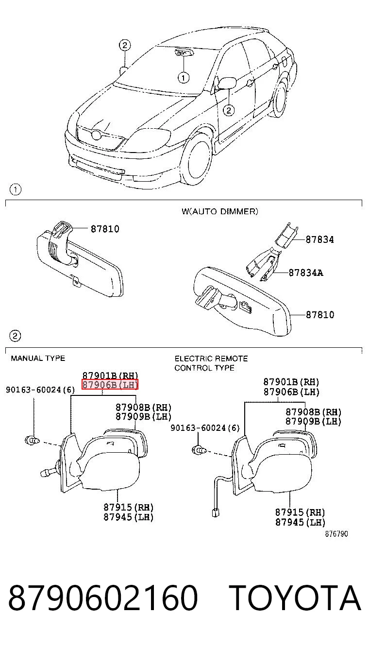 8790602160 Toyota