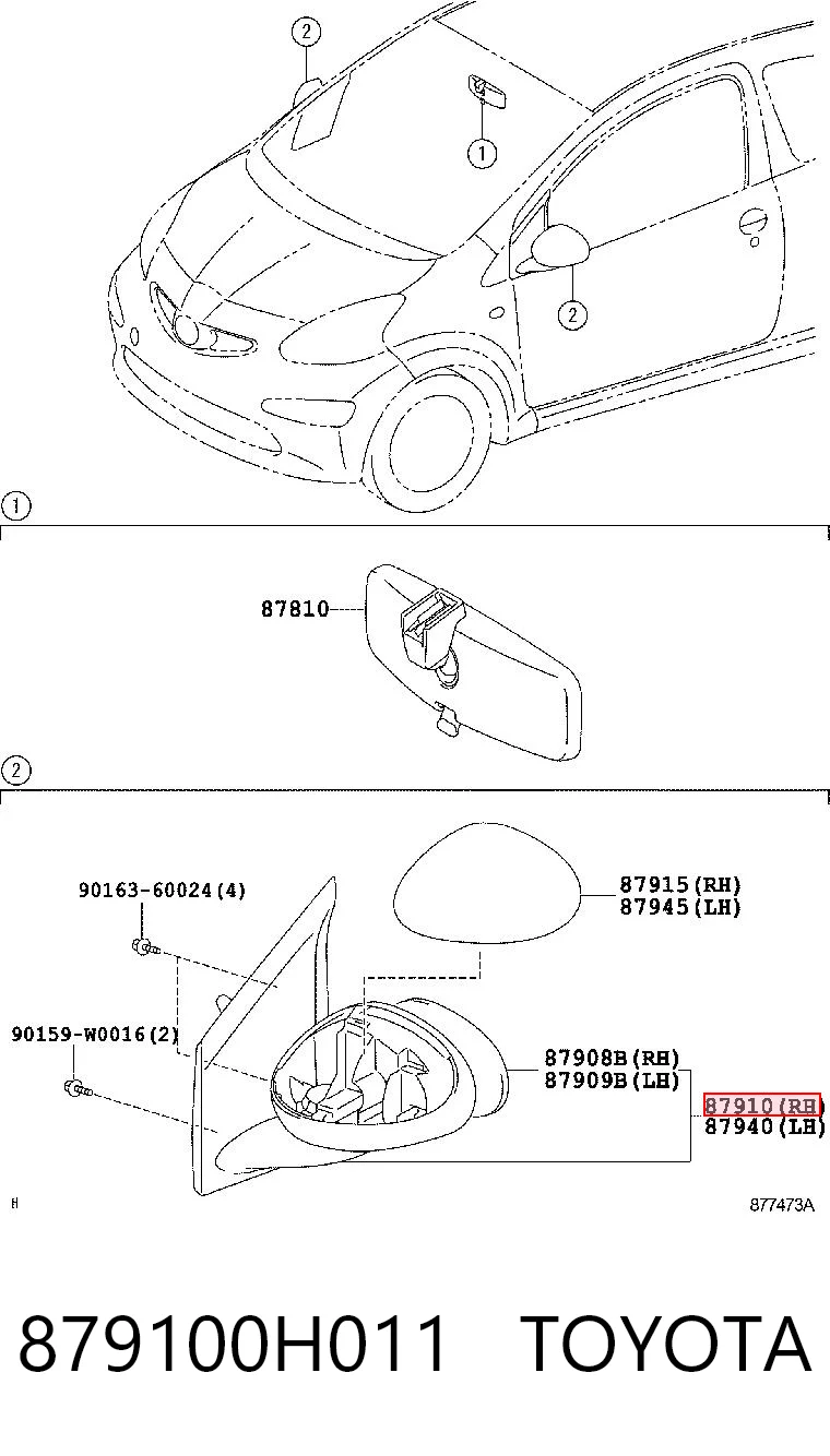 879100H011 Toyota