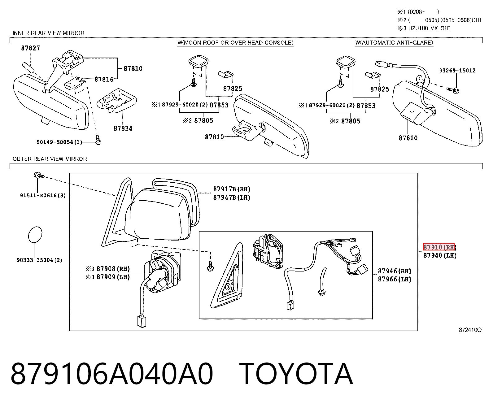 879106A040A0 Toyota