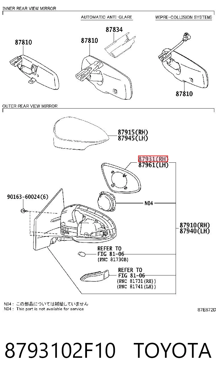 8793102F10 Toyota