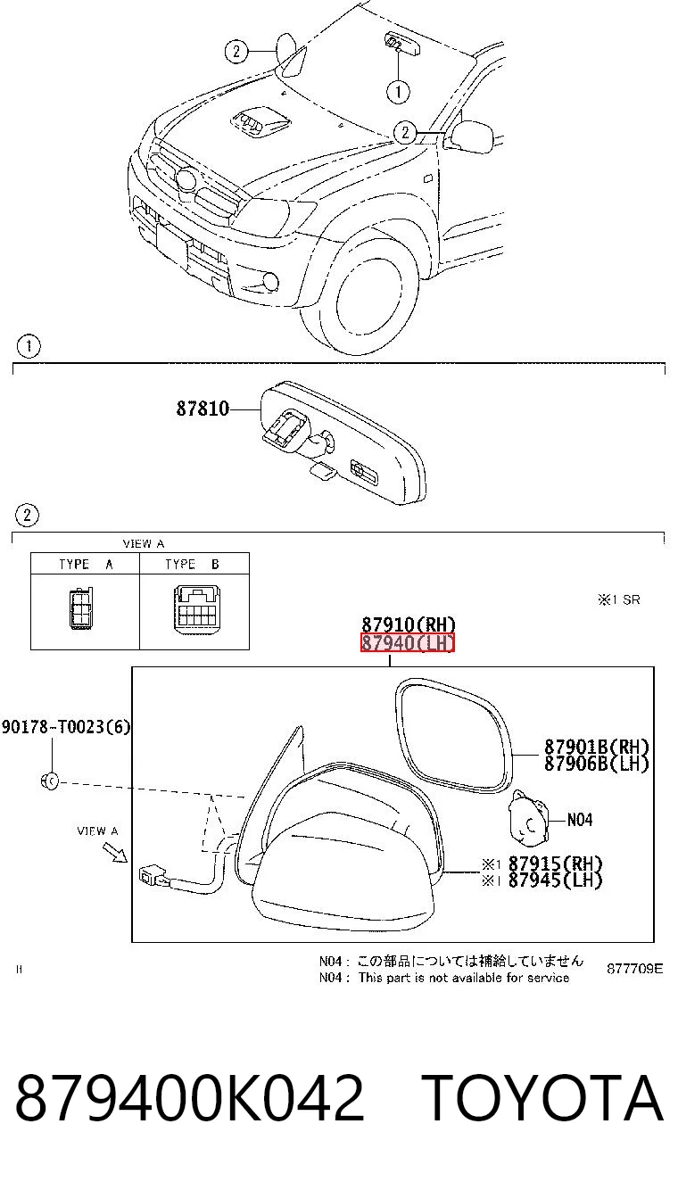 879400K042 Toyota