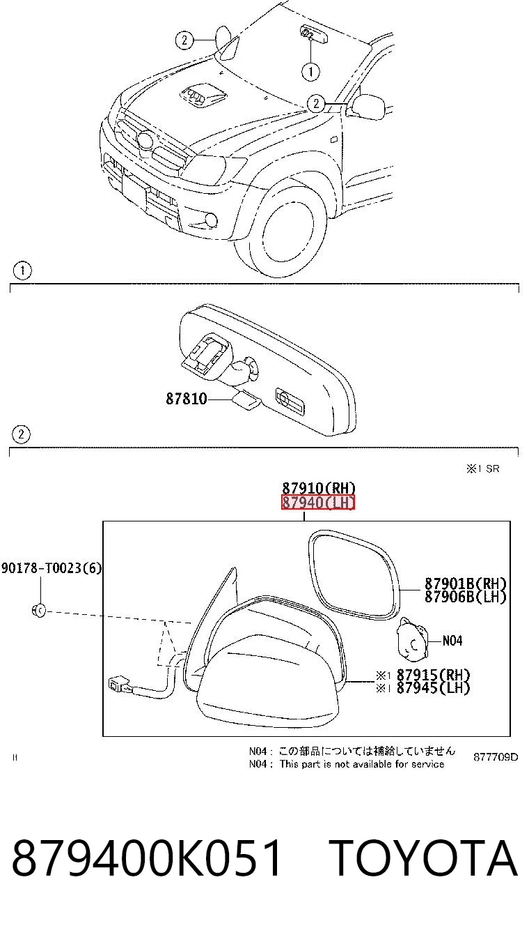 879400K051 Toyota