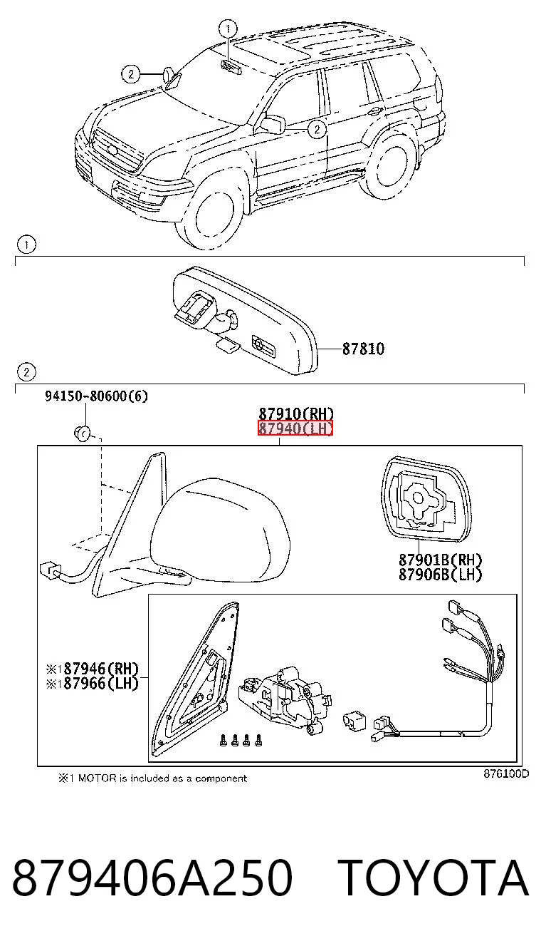 879406A250 Toyota