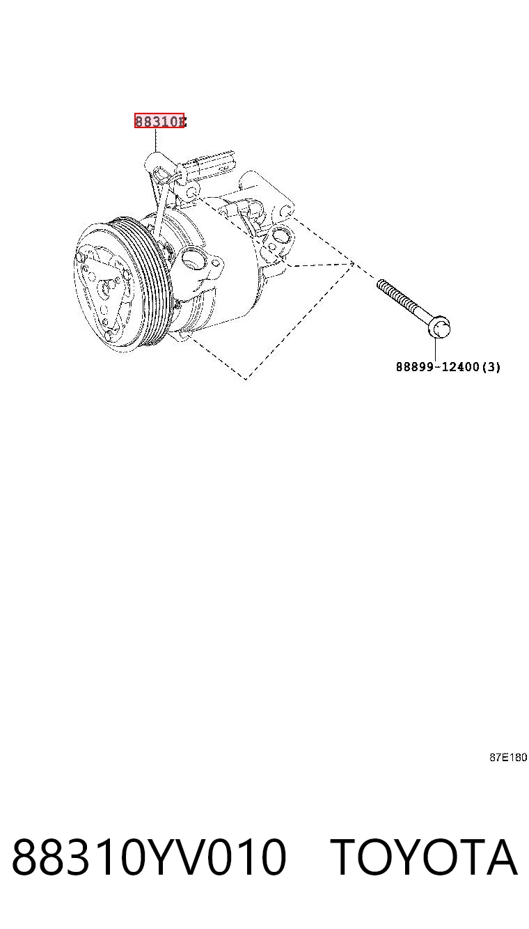 241777 Cargo Compressor de aparelho de ar condicionado