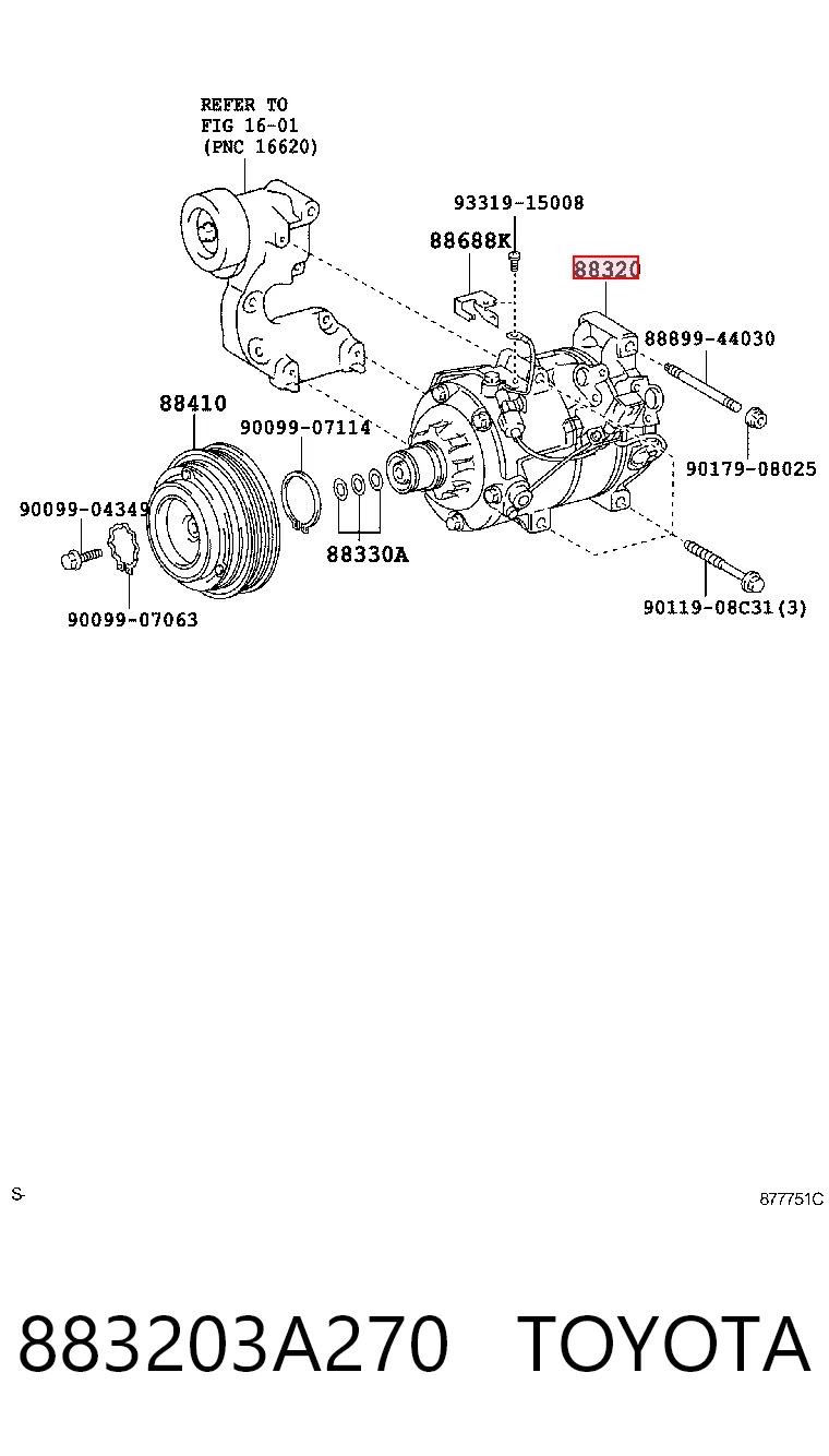 Compre Compressor de aparelho de ar condicionado Lexus IS 