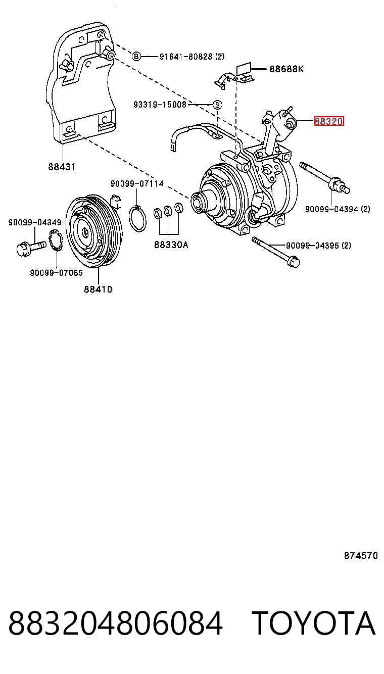 Compressor de aparelho de ar condicionado Lexus RX preço, a partir de 96,33 USD