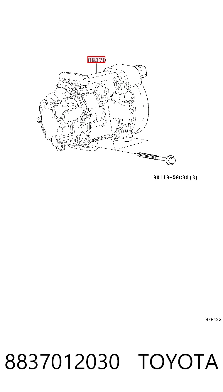 Compre Compressor de aparelho de ar condicionado Toyota Prius 
