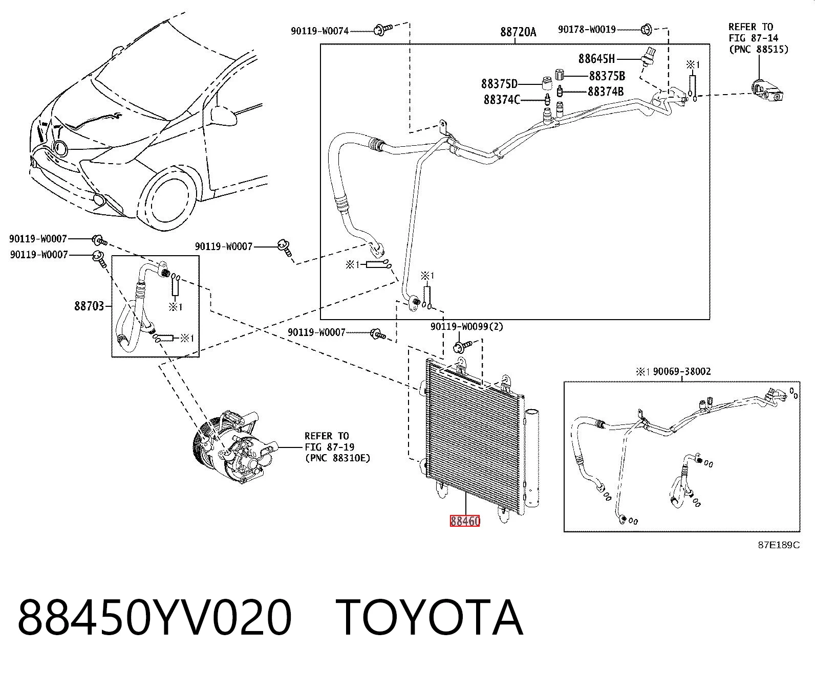 88450YV020 Toyota