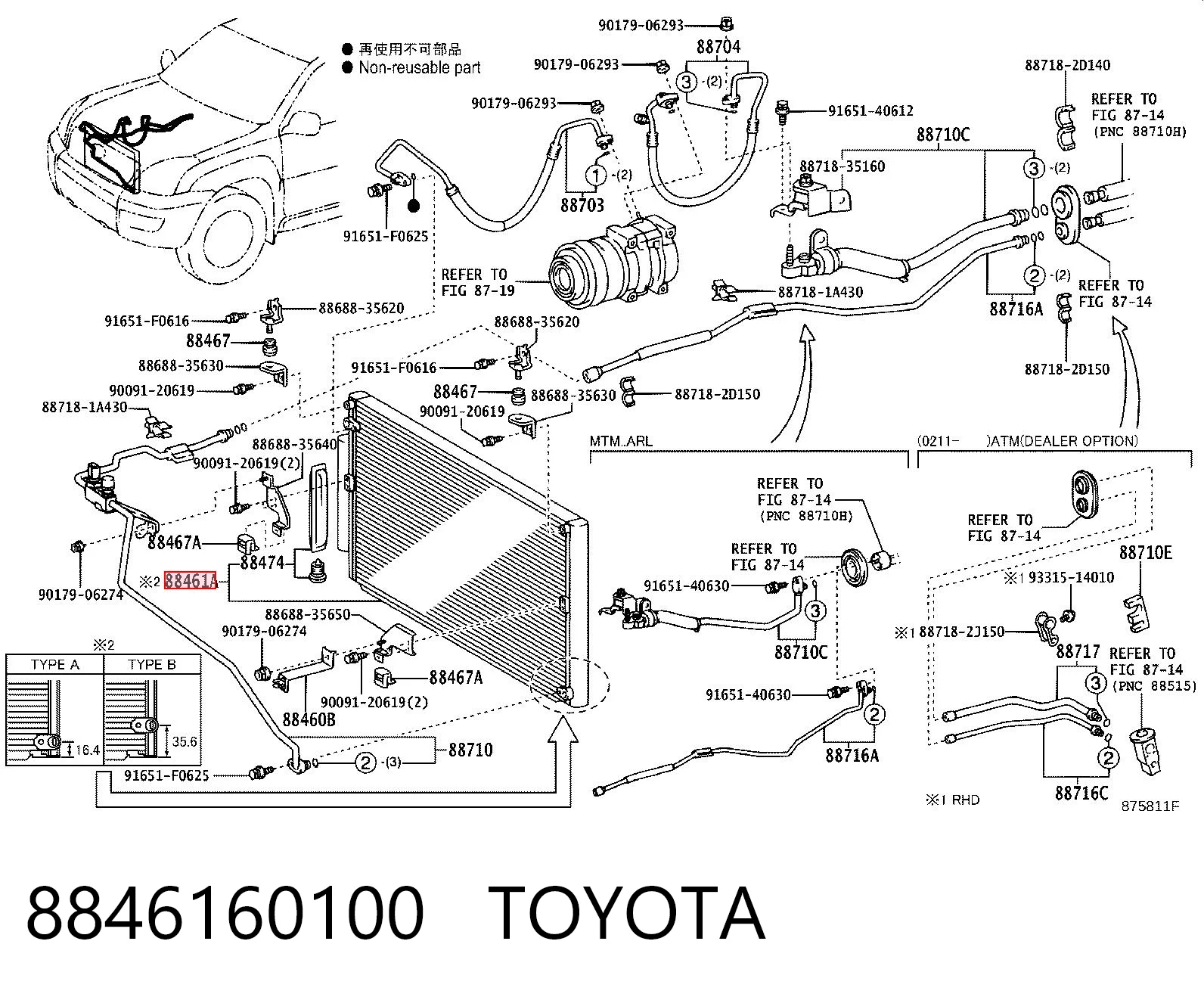 8846160100 Toyota